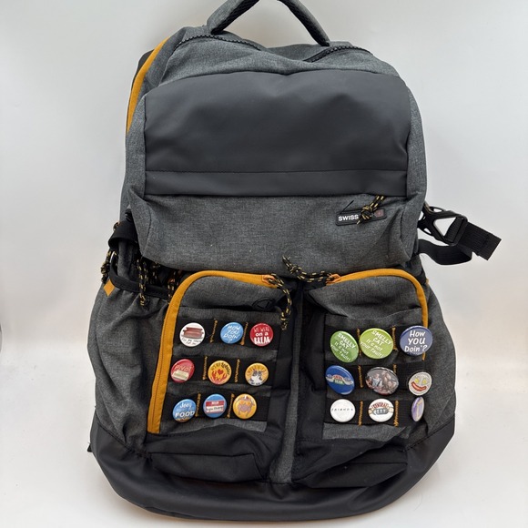 Swiss Tech Other - BACKPACK SwissTech Zermatt School Laptop Compartment Gray Black EXCELLENT